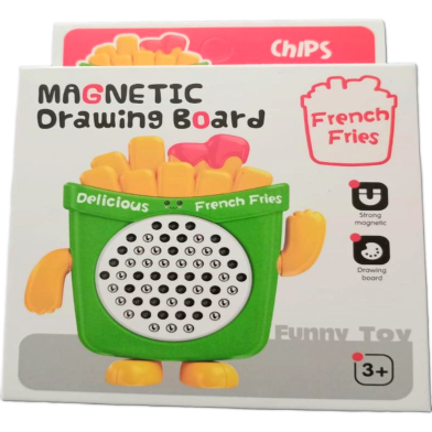 French Fries Magnetic Drawing Board for Kids image