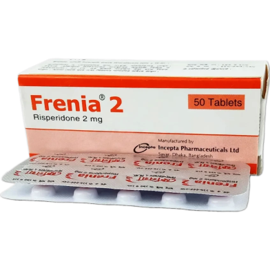 Frenia 2 mg Tablet 10's Strip image