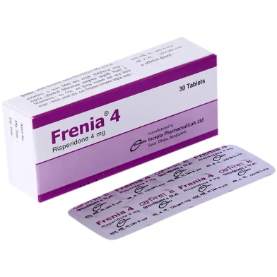 Frenia 4 mg Tablet – 10's Strip image