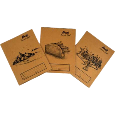 Fresh Exercise Book 84 Page (12Pcs) Bangla Khata image