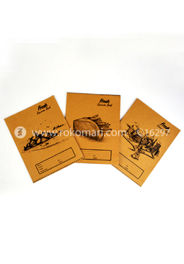 Fresh Student Large Math Plain Khata (Buy 2 Get 1 Free) image