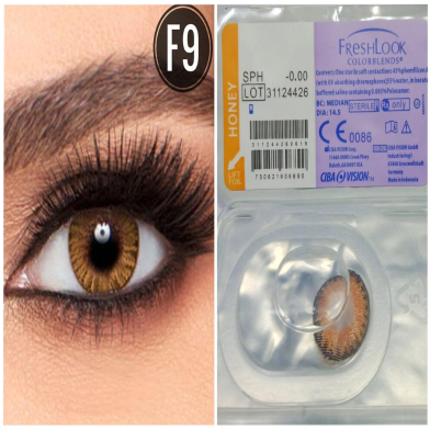 Freshlook Honey Color Contact Lens image