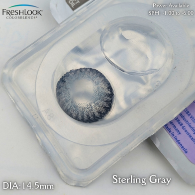 Freshlook Sterling Gray Color Contact Lens image