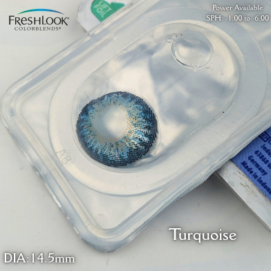 Freshlook Turquoise Color Contact Lens image