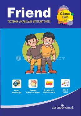 ফ্রেন্ড টেক্সটবুক ভোকাবুলারি - ক্লাস ৬ image