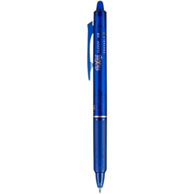 Frixion Ball pen Clicker Blue Gel Ink pcs Pilot
