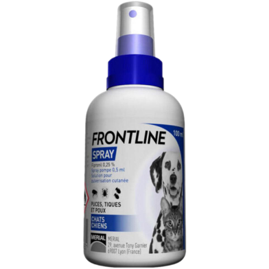 Frontline Spray 100ml Flea Andtick Treatment For Cats And Dogs image
