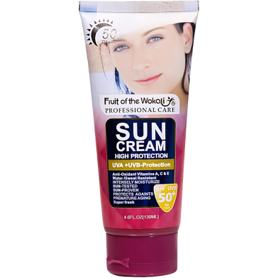 Fruit Of The Wokali Professional Care Sun Cream High Protection UVA Plus UVB-Protection SPF 50 Plus - 130 ml image