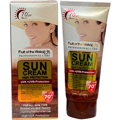 Fruit of the Wokali Sun Cream SPF 70 Plus Plus UVB – High Protection, 130ml image