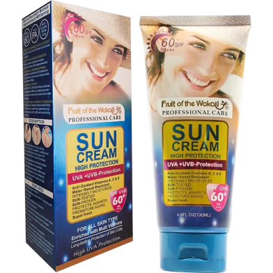 Fruit Of The Wokali Sun Cream High Protection SPF/UVB 60-130ml image