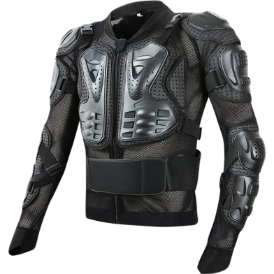 Full Body Armor Spine Chest Shoulder Arm Protector - Motorcycle Riding Gear For Men And Women 1 Pcs image