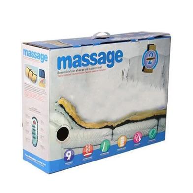 Full Body Vibration Mat with Neck Massager Bed Massaging Pad Cushion with 9 Vibrating Motors image