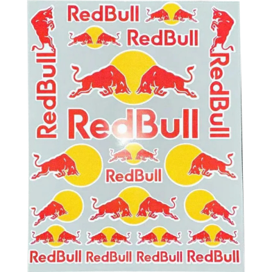 Full Page Reflecting Multi Sticker Self Adhesive for Motorcycle and Car-20 PCs (1 Sheet) image