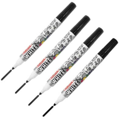 Fullmark White Board Marker - Pack of 4pcs image