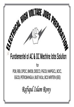 Fundamental Of AC and DC Machine Jobs Solution image