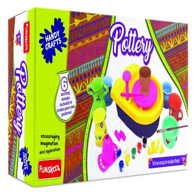 Funskool 4214600 Handy Crafts Pottery Pretend Play Toys For Kids -172548566 image