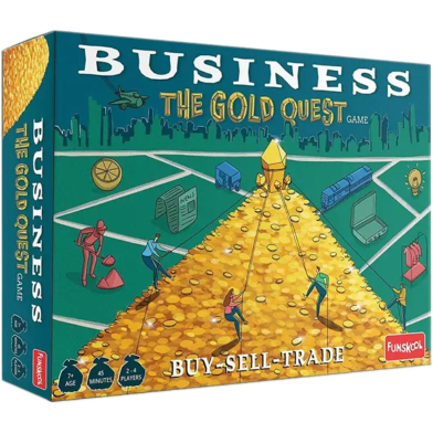 Funskool Buisness The Gold Quest Multiplayer Strategy Board Games -300712748 image