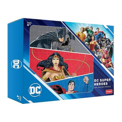Funskool DC Super Heroes 104 Pcs Jigsaw Puzzles image