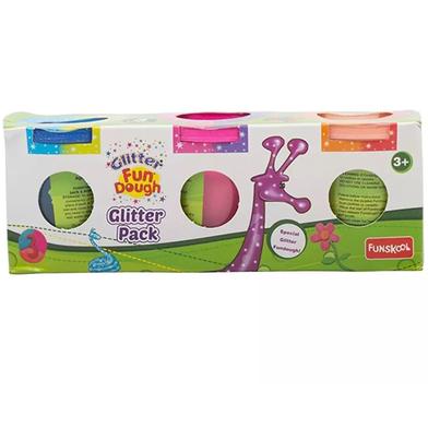 Funskool Fundough Glitter Value Pack image