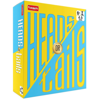 Funskool Games - Heads Or Tails, Party Games For Kids And Family -315059313 image