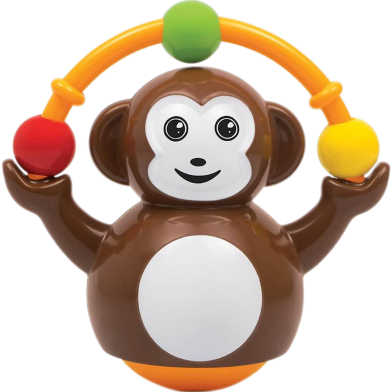 Funskool Giggles Push N Crawl Monkey image