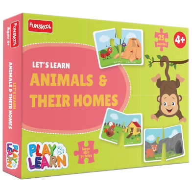 Funskool P And L Animals And Their Homes 4Plus (9427700) image