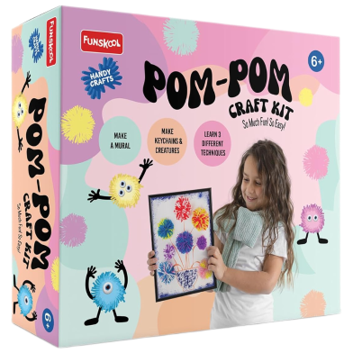 Funskool Pom-Pom Craft Kit (9595900) 6Plus image