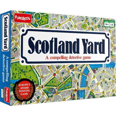 Funskool Scotland Yard Game A Compelling Detective Game Multiplayer Board Game image