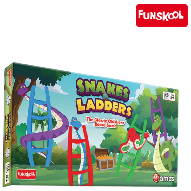 Funskool Snakes And Ladders OTG 5Plus (9632200) image