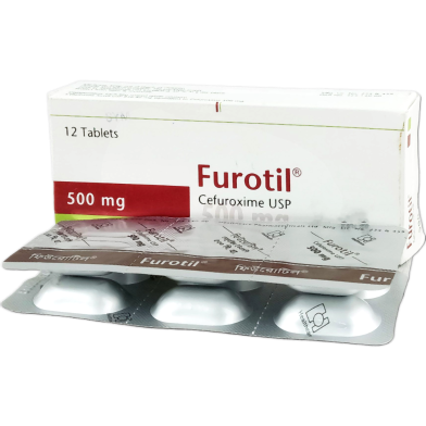 Furotil 500 mg Tablet 6's Strip image