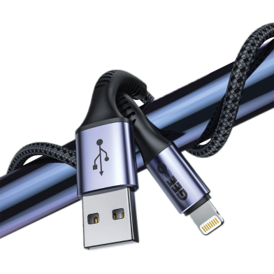 GEEOO DC30 Lightning 3A Fast Charging Data Cable image