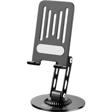 GEEOO ST60 Metal Mobile And Tablet Stand | 360° Rotation, Multi-Angle Adjustable image