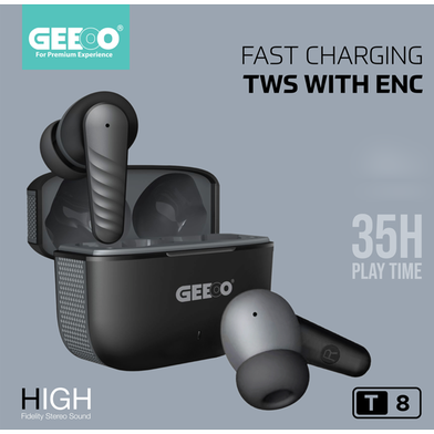 GEEOO T8 Fast Charging TWS with ENC Slide 2