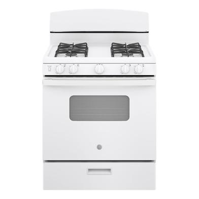 GE F. 4.8 Manual C. Gas Range (White) Actual: 30 In image