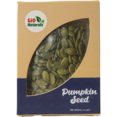 Gio Naturals Raw Pumpkin Seeds (100 gm) image