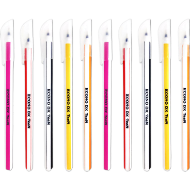 GQ Econo DX Teen Ball Pen Black Ink - 10 Pcs image