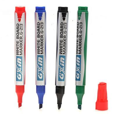 GXin Multi Color Refillable White Board Marker - 4Pcs image