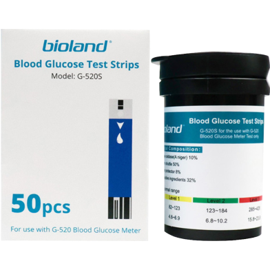 G-520 Blood Glucose Meter Set with 50 Pcs Strips image
