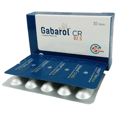 Gabarol CR 82.5 mg Tablet 10's strip image