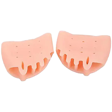 Galaxy 2 Pcs Toe Separator Bunion Corrector Straightner Hallux Valgus Pain Relief (1 Pair) image