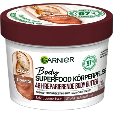 Garnier Cocoa Percent Ceramide Body Super Food 380ml image
