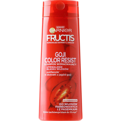 Garnier Fructis Goji Color Resist Shampoo 400 ml image
