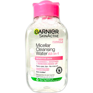 Garnier Micellar Cleansing Water All In 1 For Sensitive Skin – 100ml image