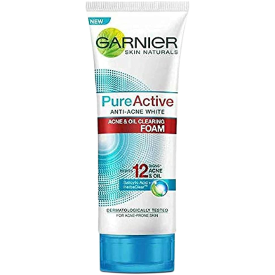 Garnier Pure Active Facial Foam Tube 100 ml image
