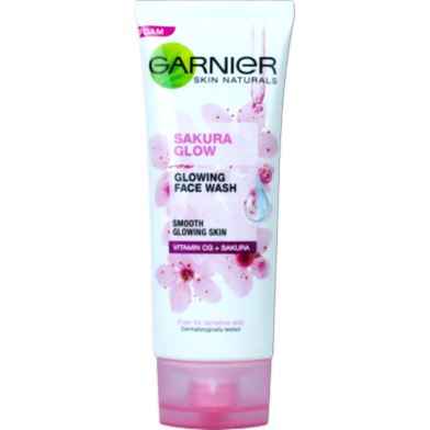 Garnier Sakura Glow Glowing Face Wash 100ml image