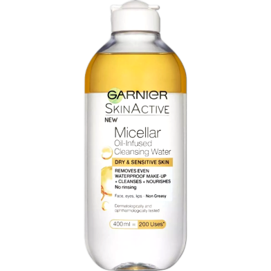 Garnier Skin Active All-in-1 Micellar Cleansing Water in Oil – 400ml image