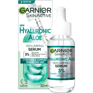 Garnier Skin Active Hyaluronic Aloe Replumping Serum 30 ml image
