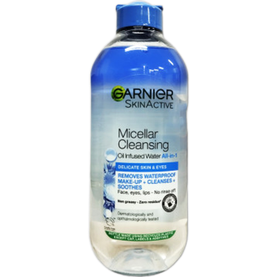 Garnier Skin Active Micellar Cleansing Oil Infused Water All-in-1 400ml image