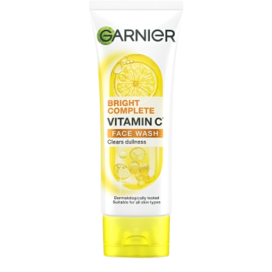 Garnier Skin Naturals Facewash Cleansing And Brightening Bright Complete 50 gm image