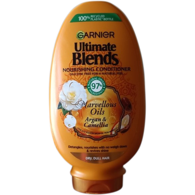 Garnier Ultimate Blends Argan And Camellia Oils Nourishing Conditioner - 400ml image